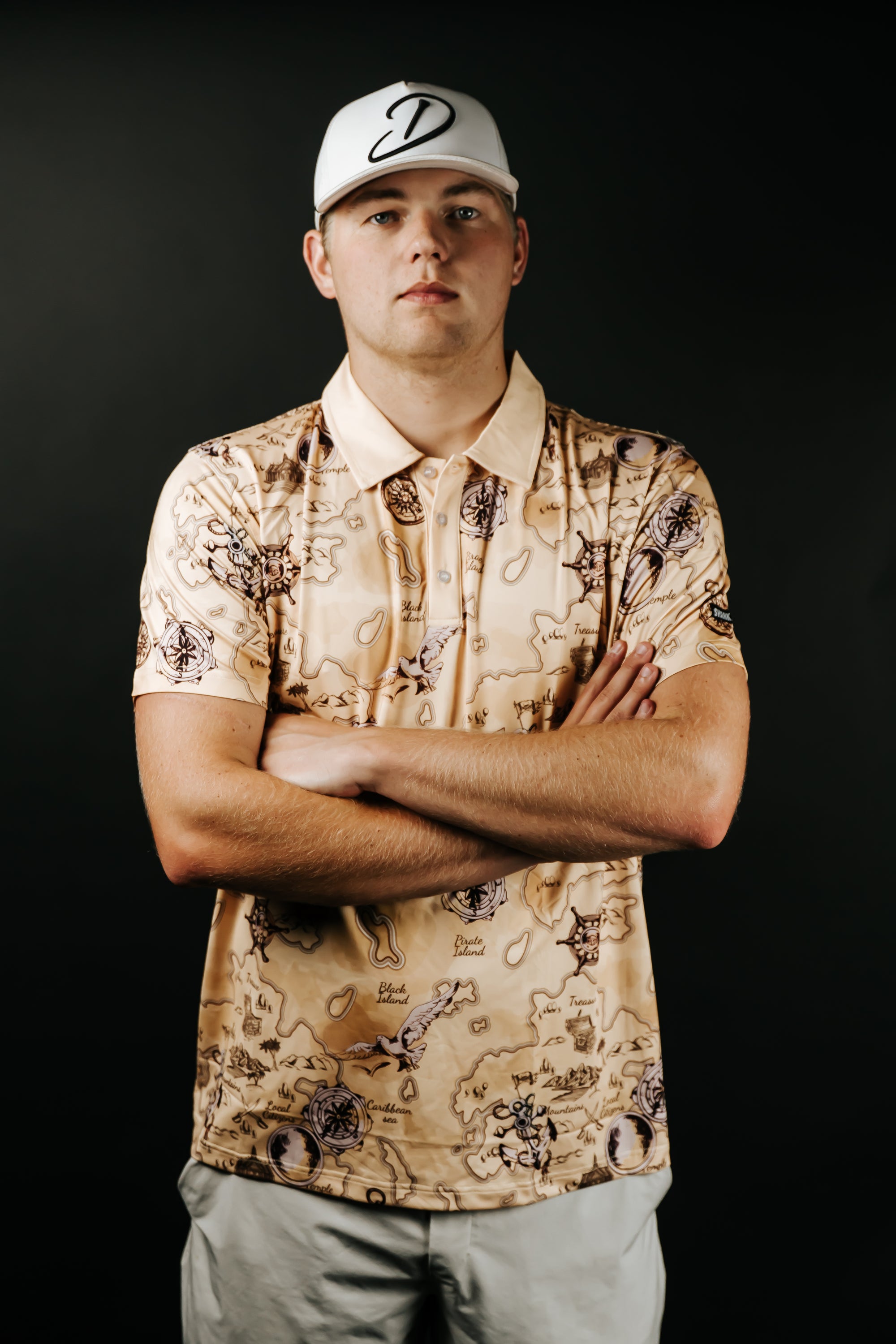 Pirate Map Polo